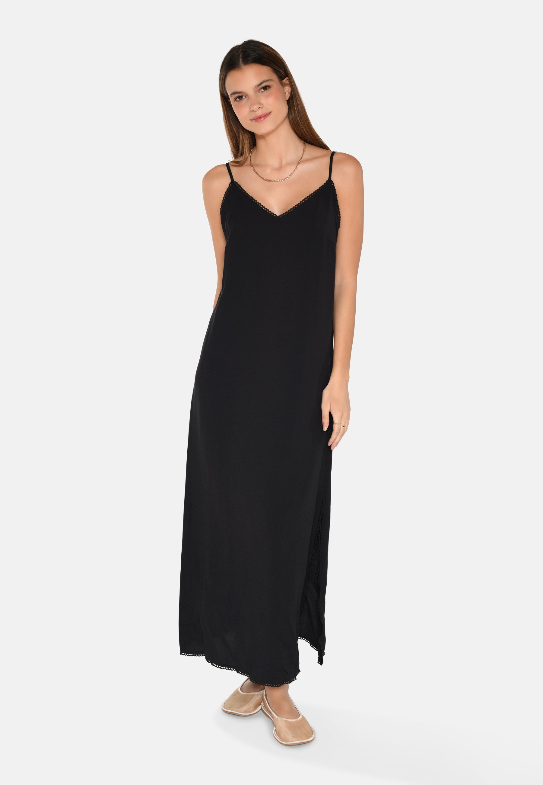 moves Alani midi-kjole 4213 Midi Dress 999 Black