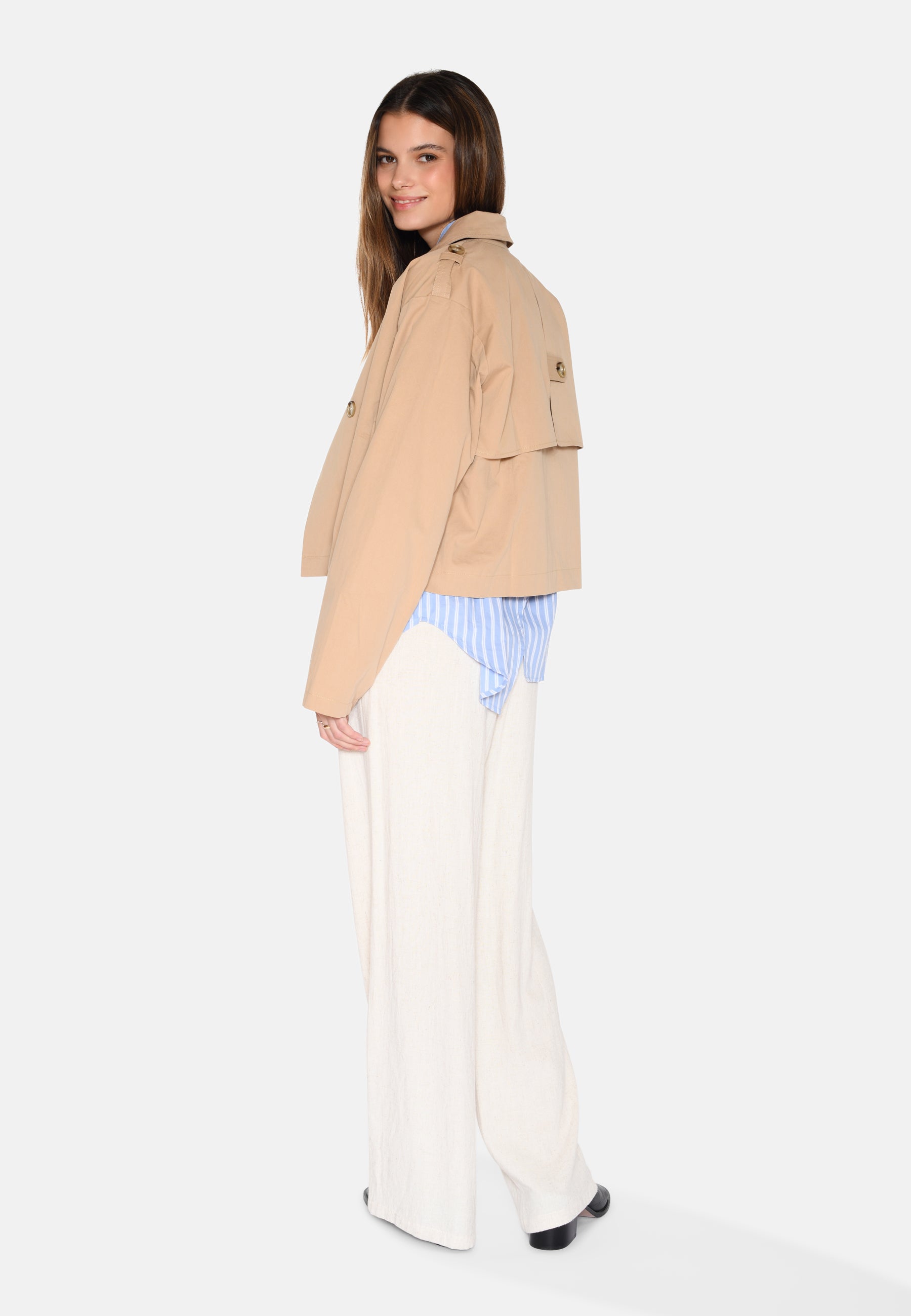 moves Amary trenchjakke 4212 Jacket 1315 Cornstalk