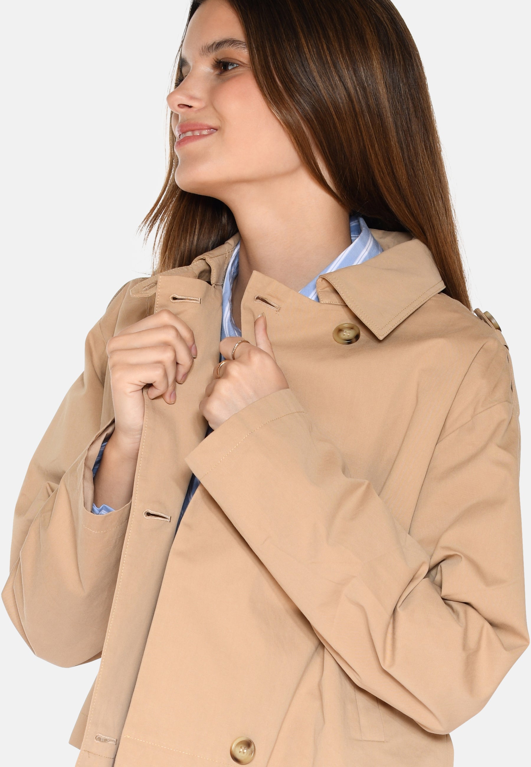 moves Amary trenchjakke 4212 Jacket 1315 Cornstalk