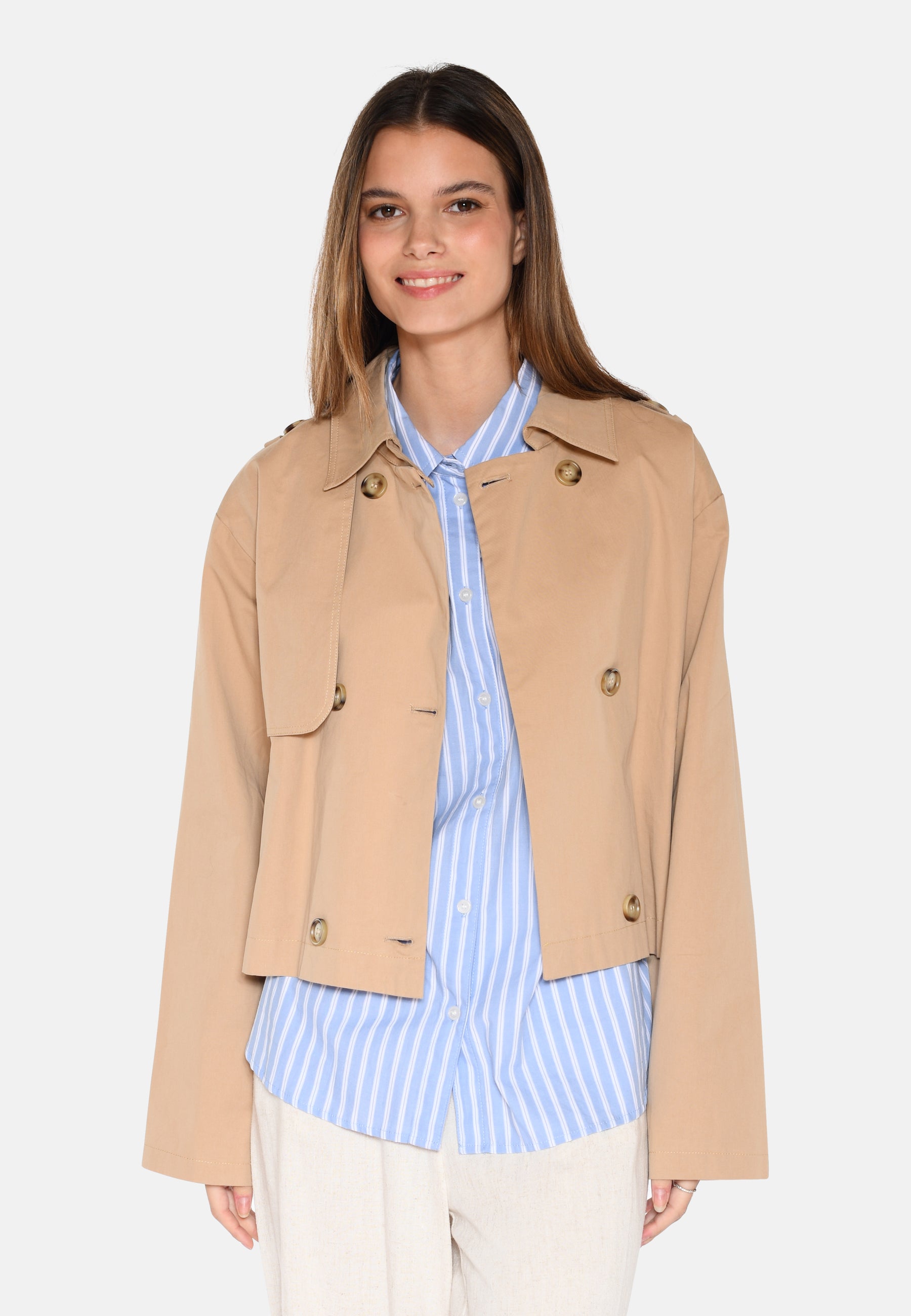 moves Amary trenchjakke 4212 Jacket 1315 Cornstalk