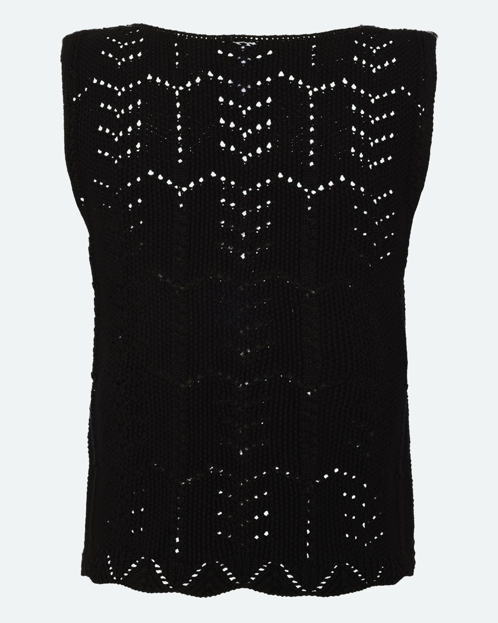 moves Daphne strikvest 4286 Gilet 999 Black