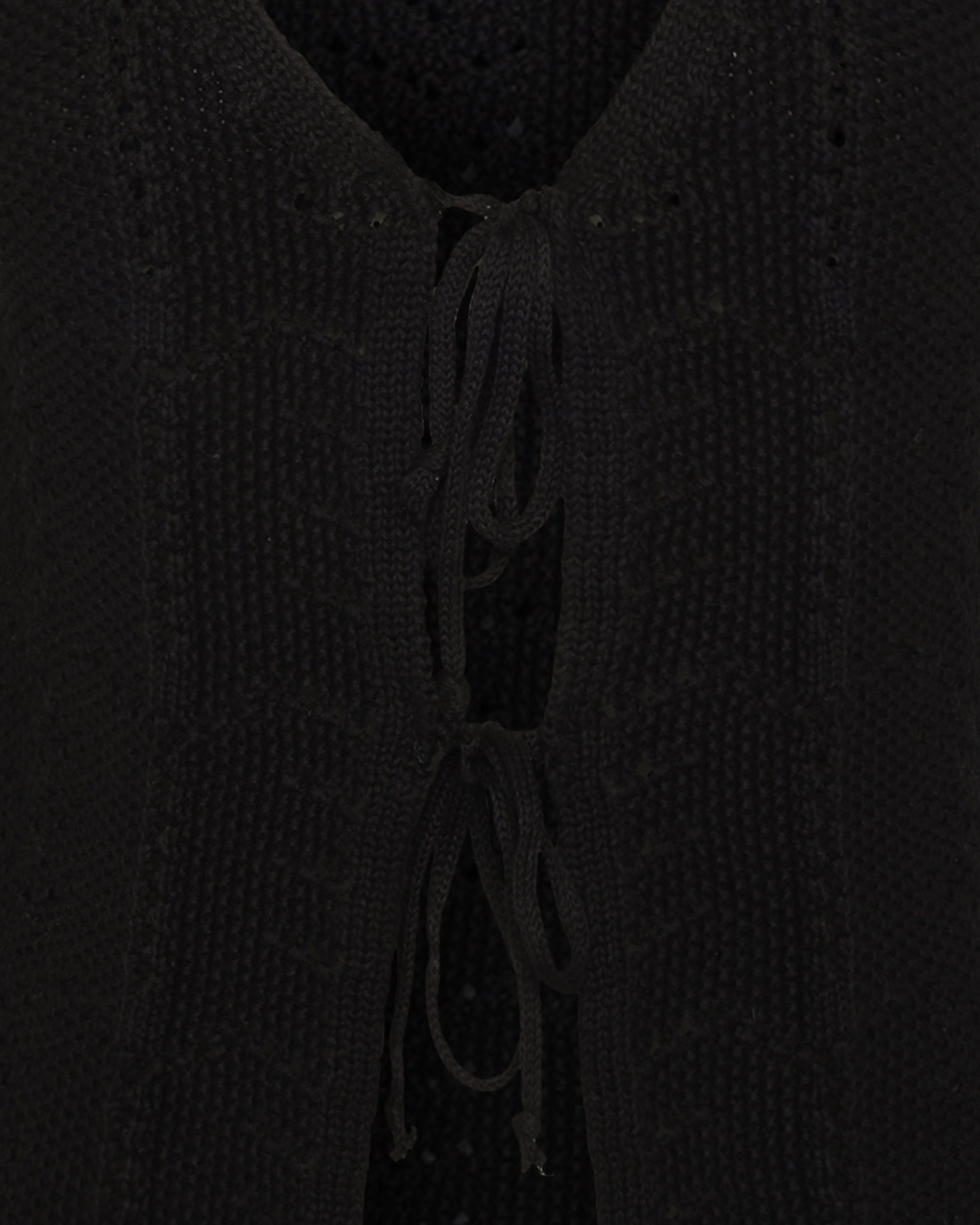 moves Daphne strikvest 4286 Gilet 999 Black