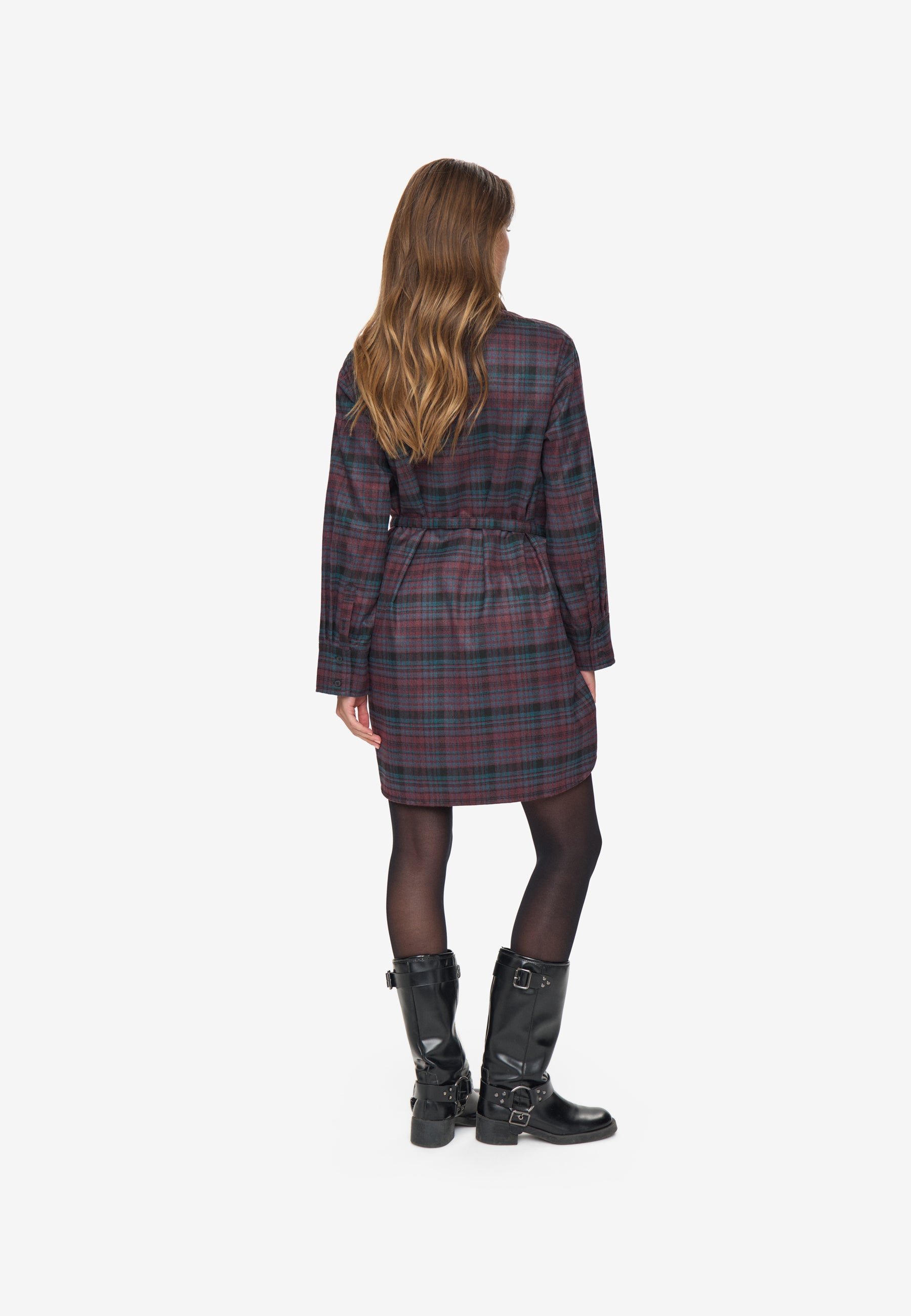 moves Emmaly shirt dress 4539 Short Dress 1917 fig