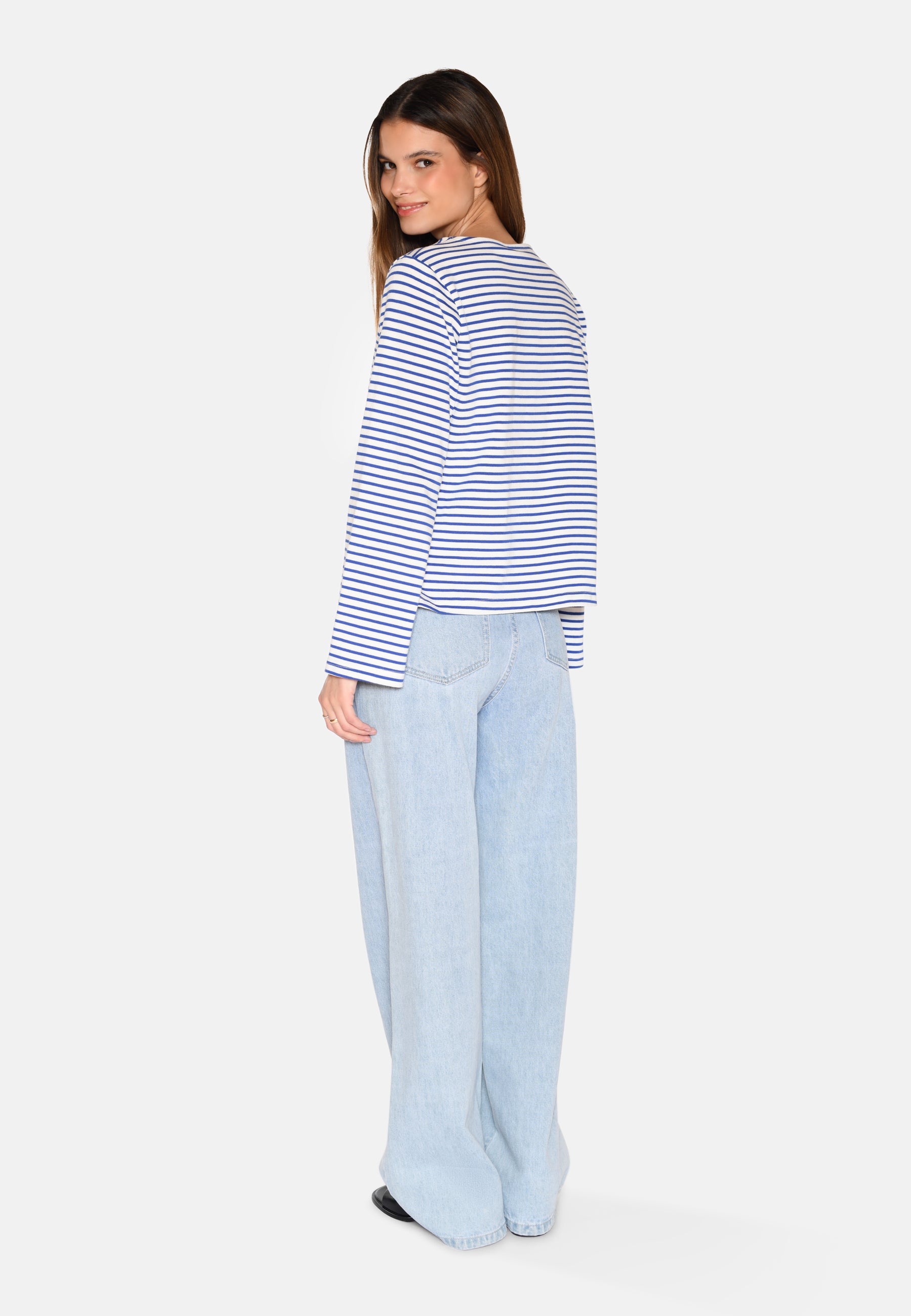 moves Estella langærmet t-shirt 4272 Long Sleeved T-shirt 4048 Nebulas Blue