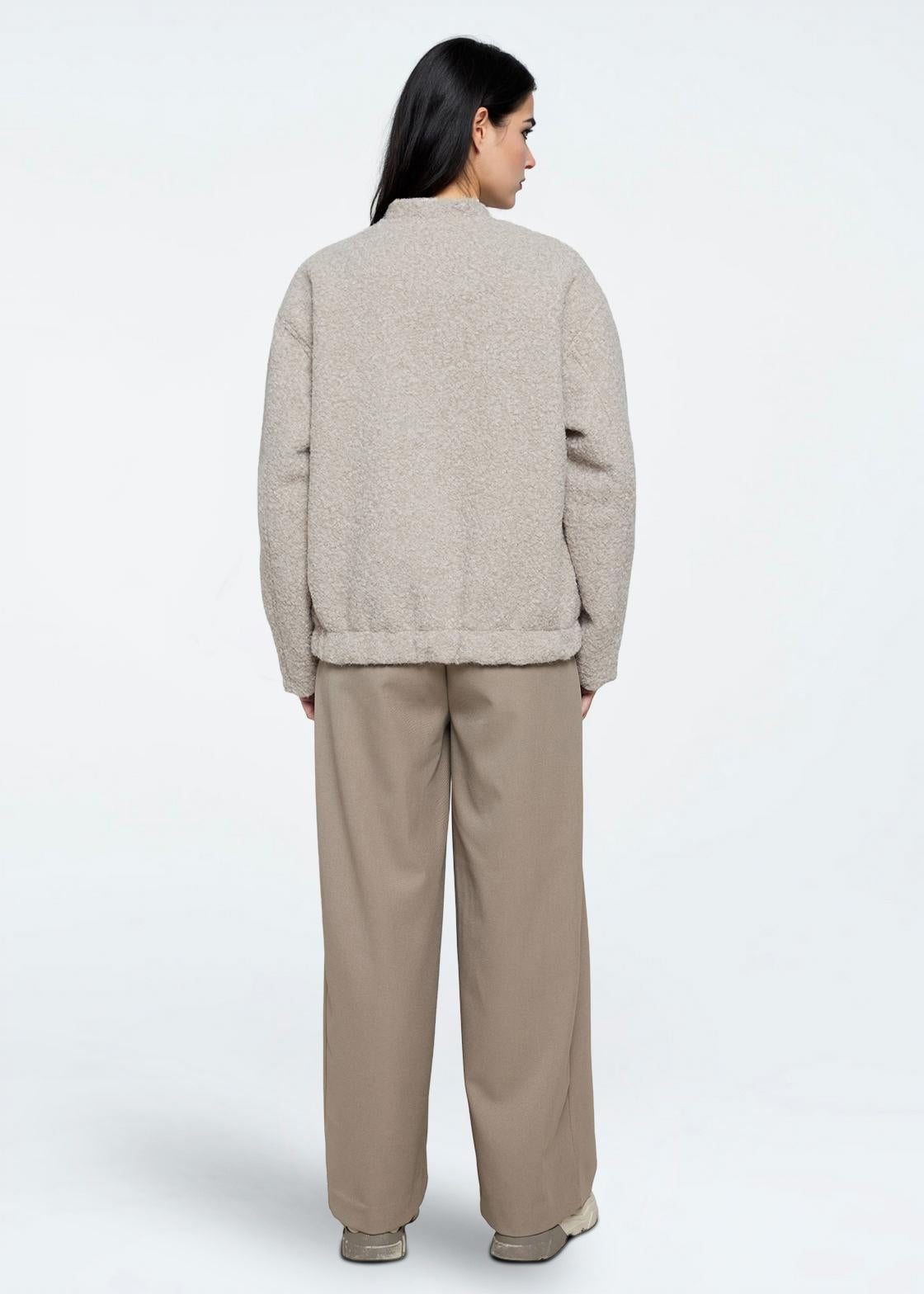 moves Fran bomber 4331 Outerwear 4403 Silver Birch