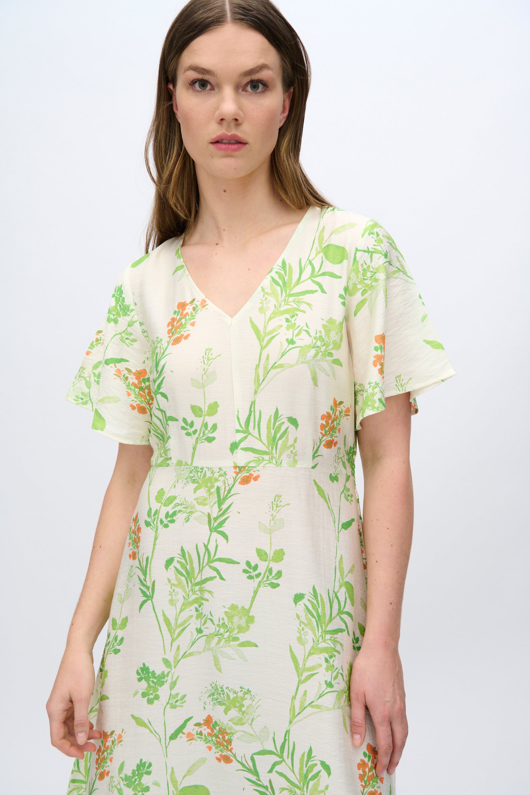 moves Hamma midi kjole 4289 Midi Dress 004 Broken White