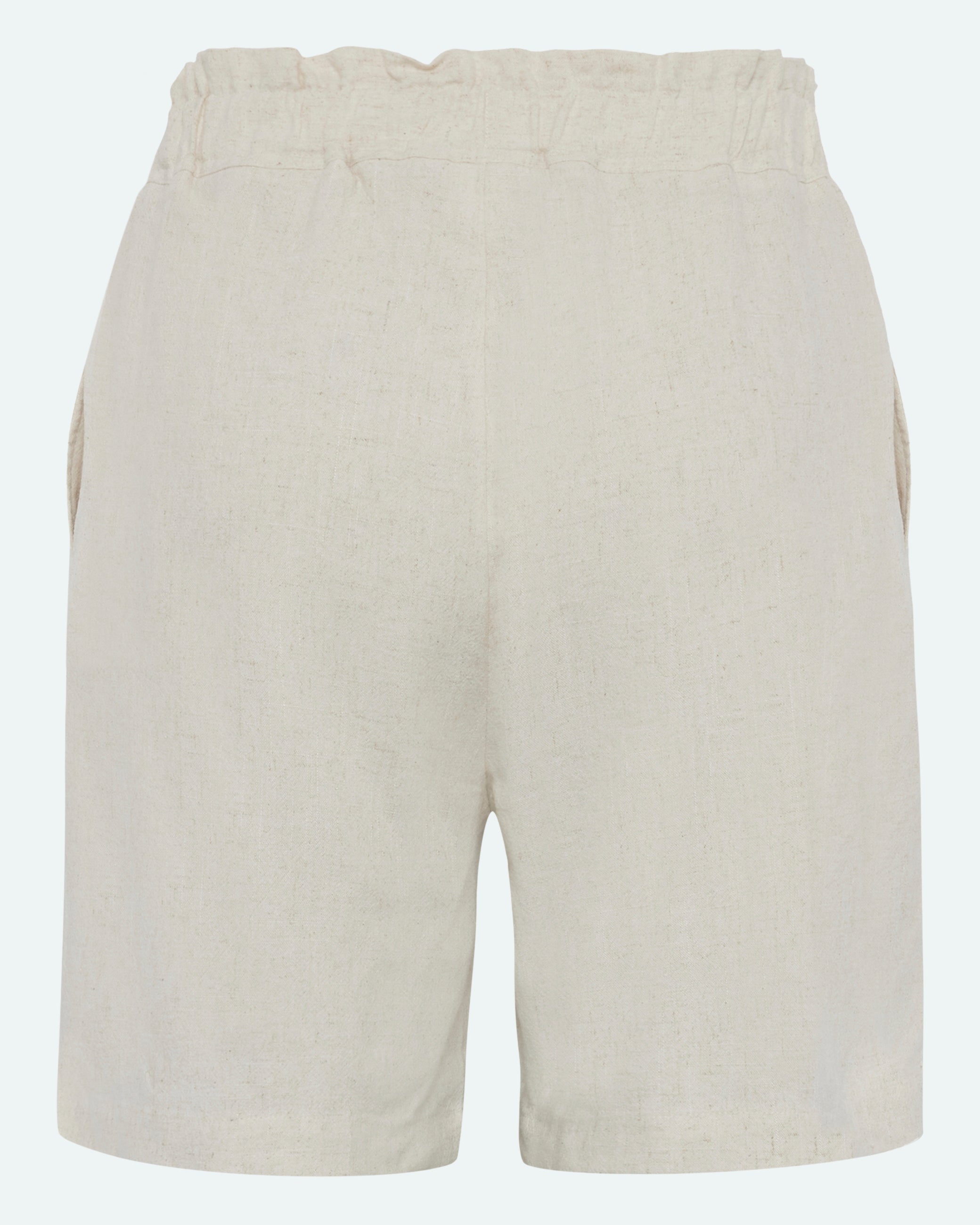 moves Kenio shorts i hørblanding 2744 Shorts 0108 Castle Wall