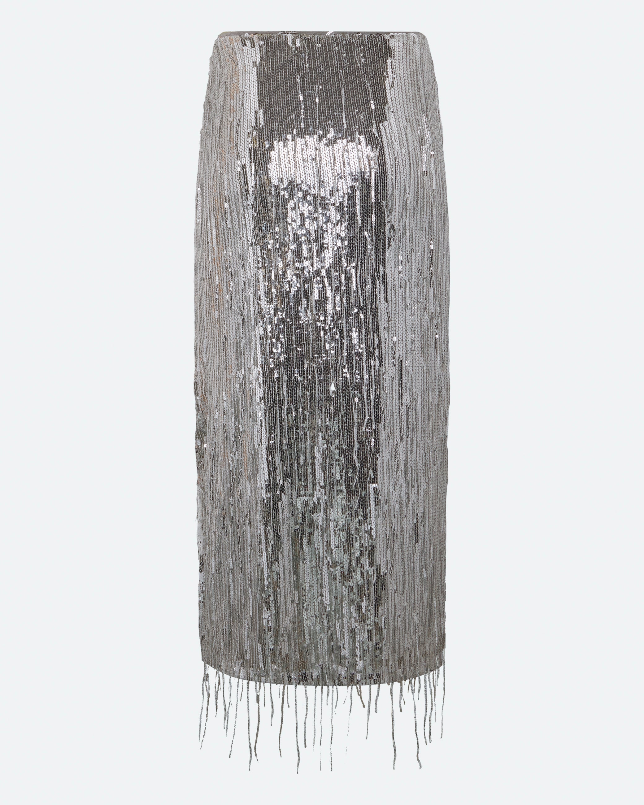 moves Lubinu skirt 4451 Midi Skirt 1020 Silver