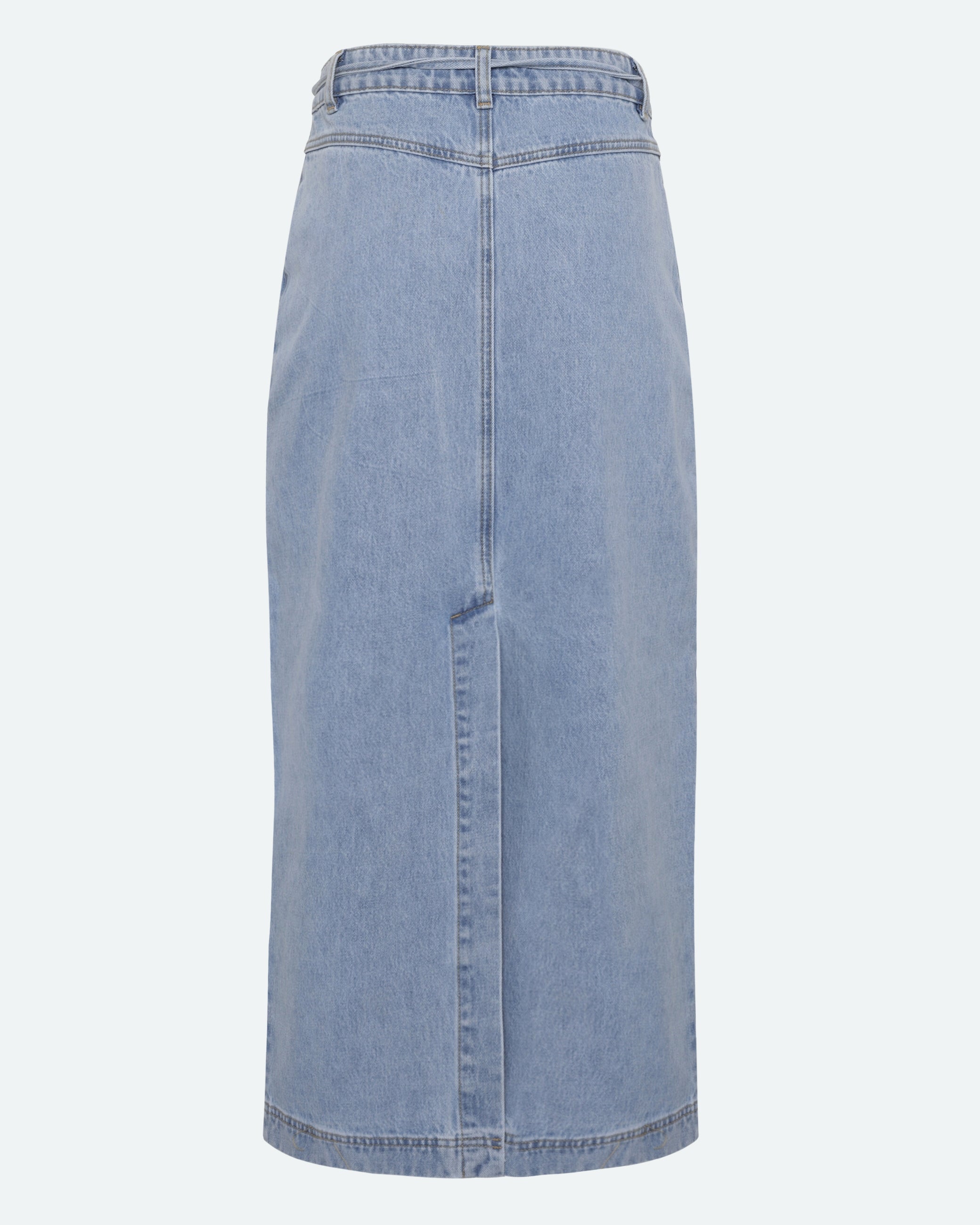 moves Maisie maxi denimnederdel 4283 Maxi Skirt 1001 Light Blue