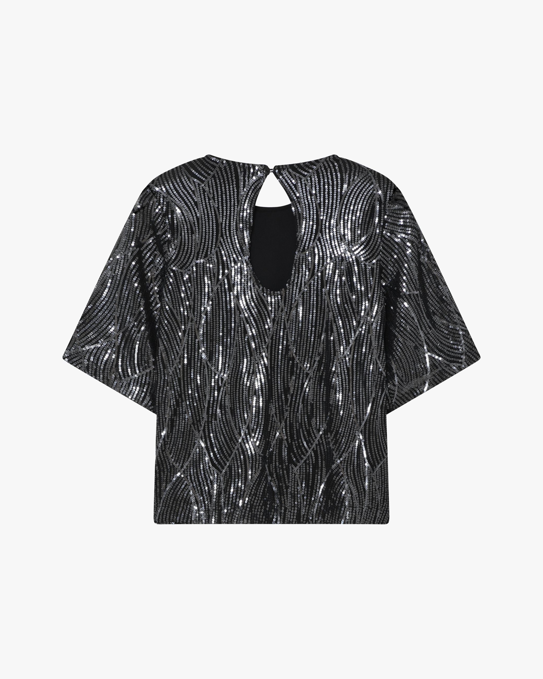 moves Mandi blouse 4522 Short Sleeved Blouse 999 Black