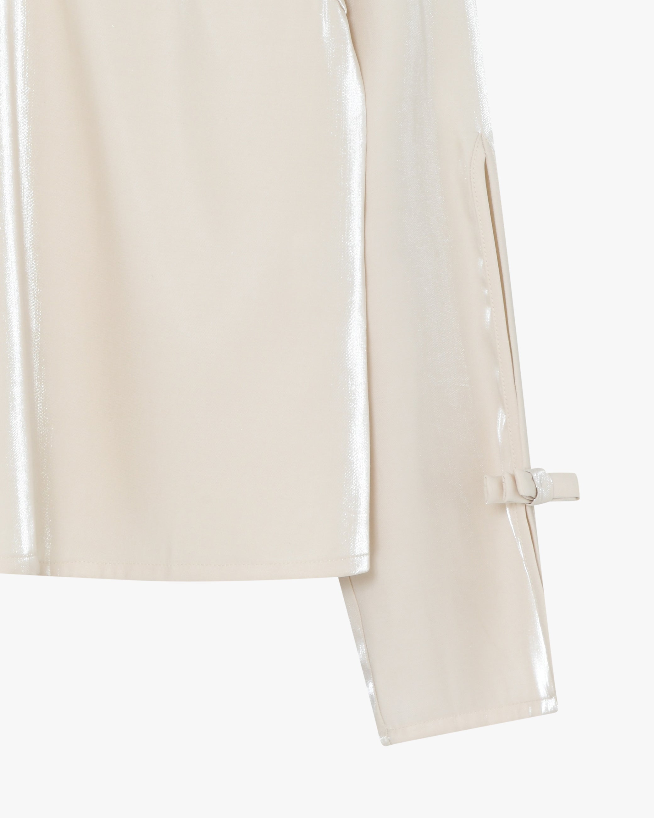 moves Mimora blouse 4521 Long Sleeved Blouse 0104 White Asparagus