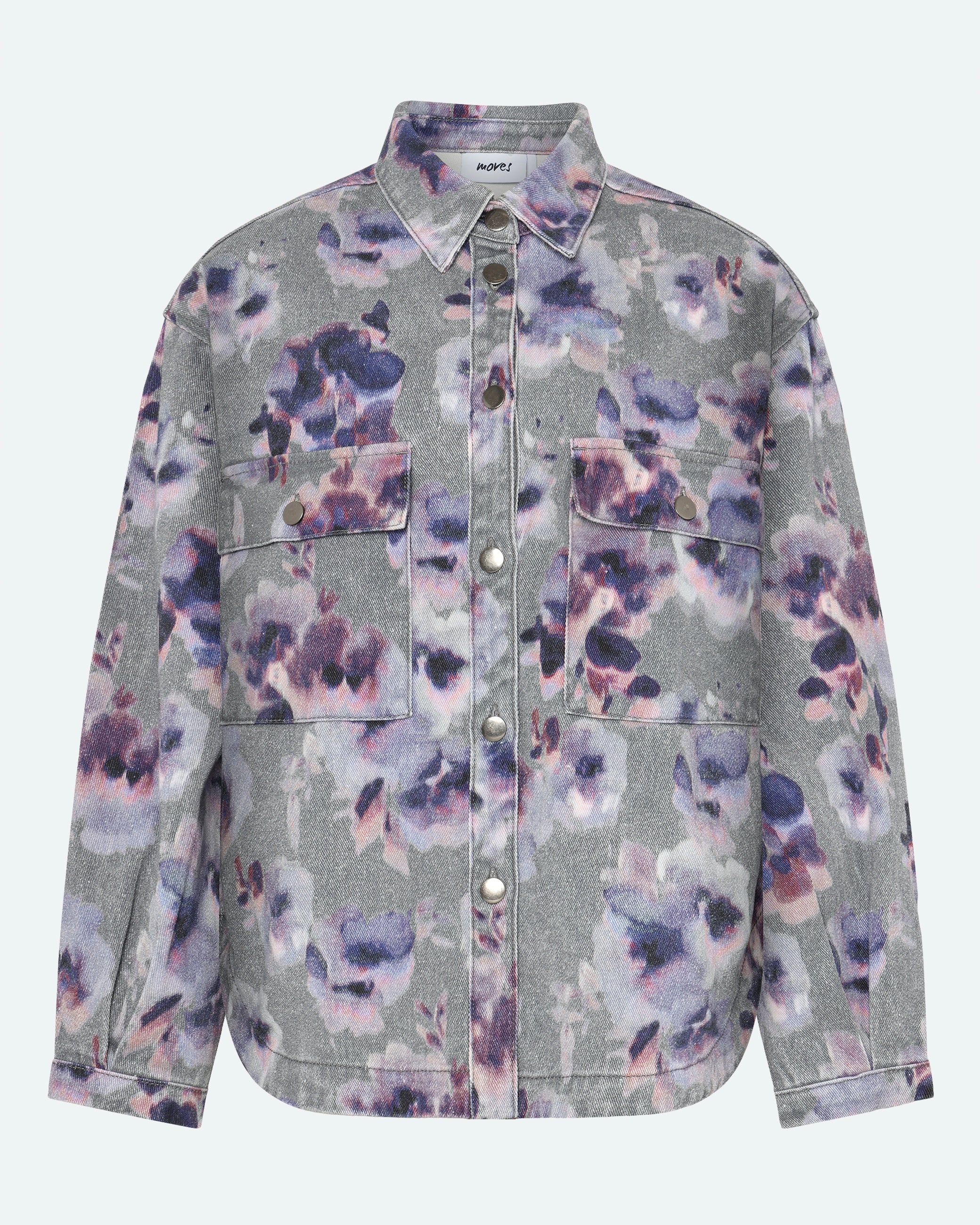 moves Noliana shirt 4419 Overshirt 0201 Castlerock