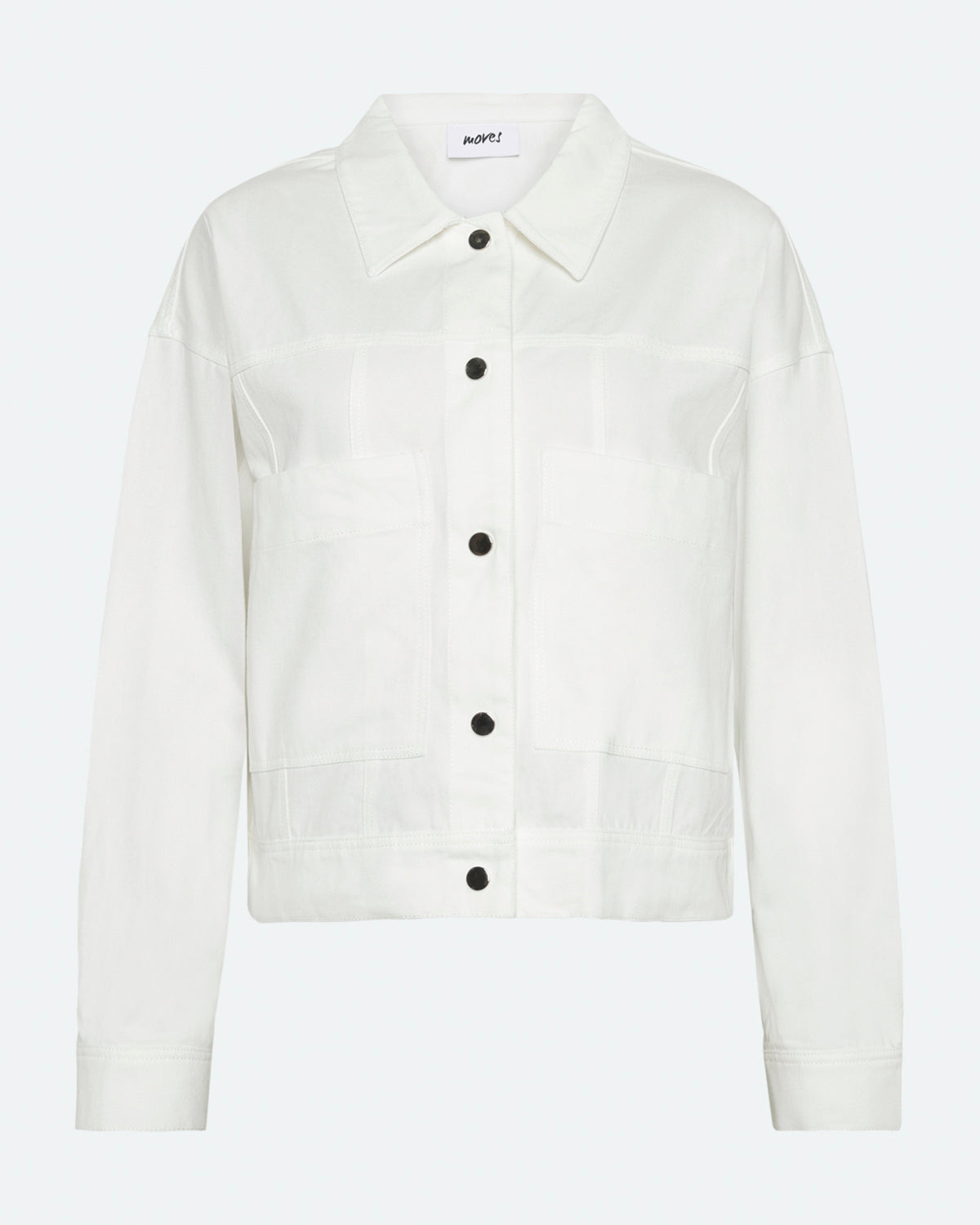 moves Nori denimjakke 4207 Denim Jacket 000 White