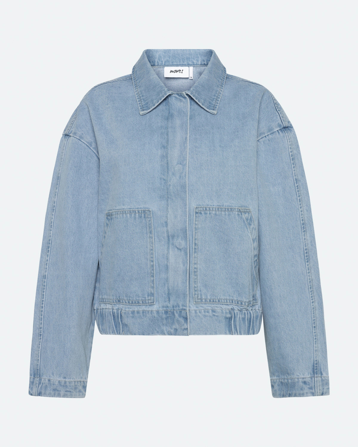 moves Sikorie denimjakke 4283 Jacket 1001 Light Blue