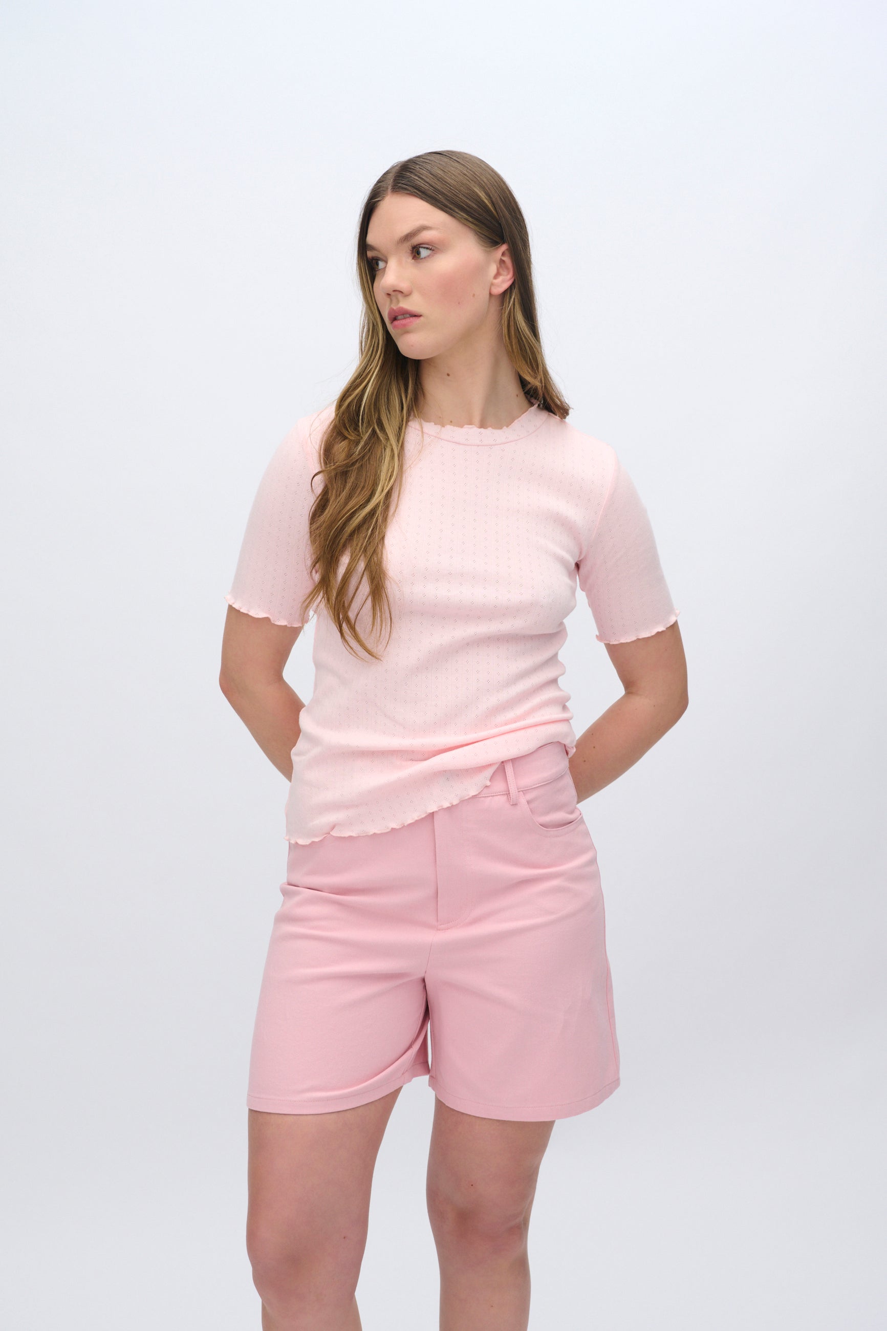 moves Veneda denimshorts 4207 Shorts 1614 Rose Elegance