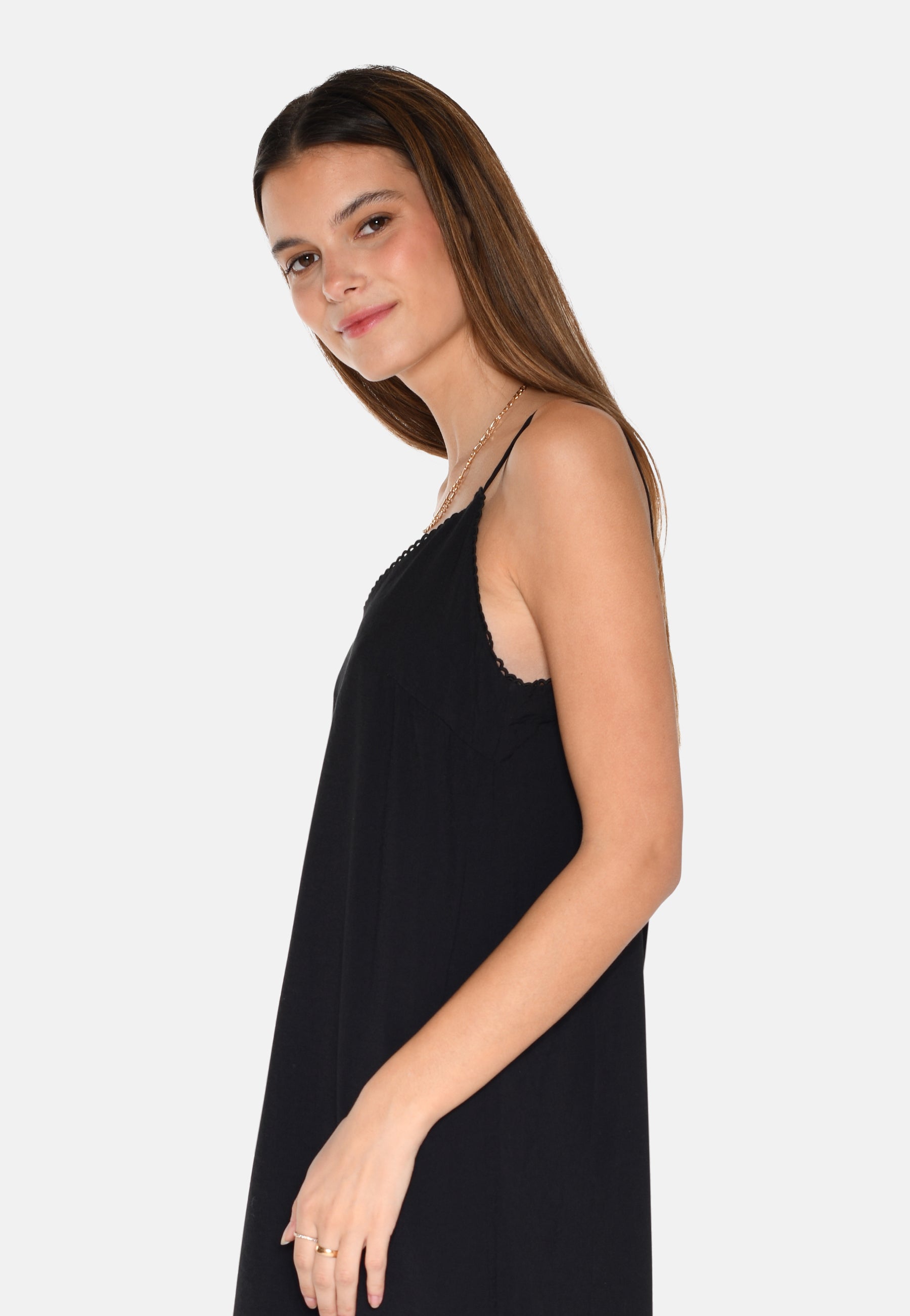 moves Alani midi-kjole 4213 Midi Dress 999 Black