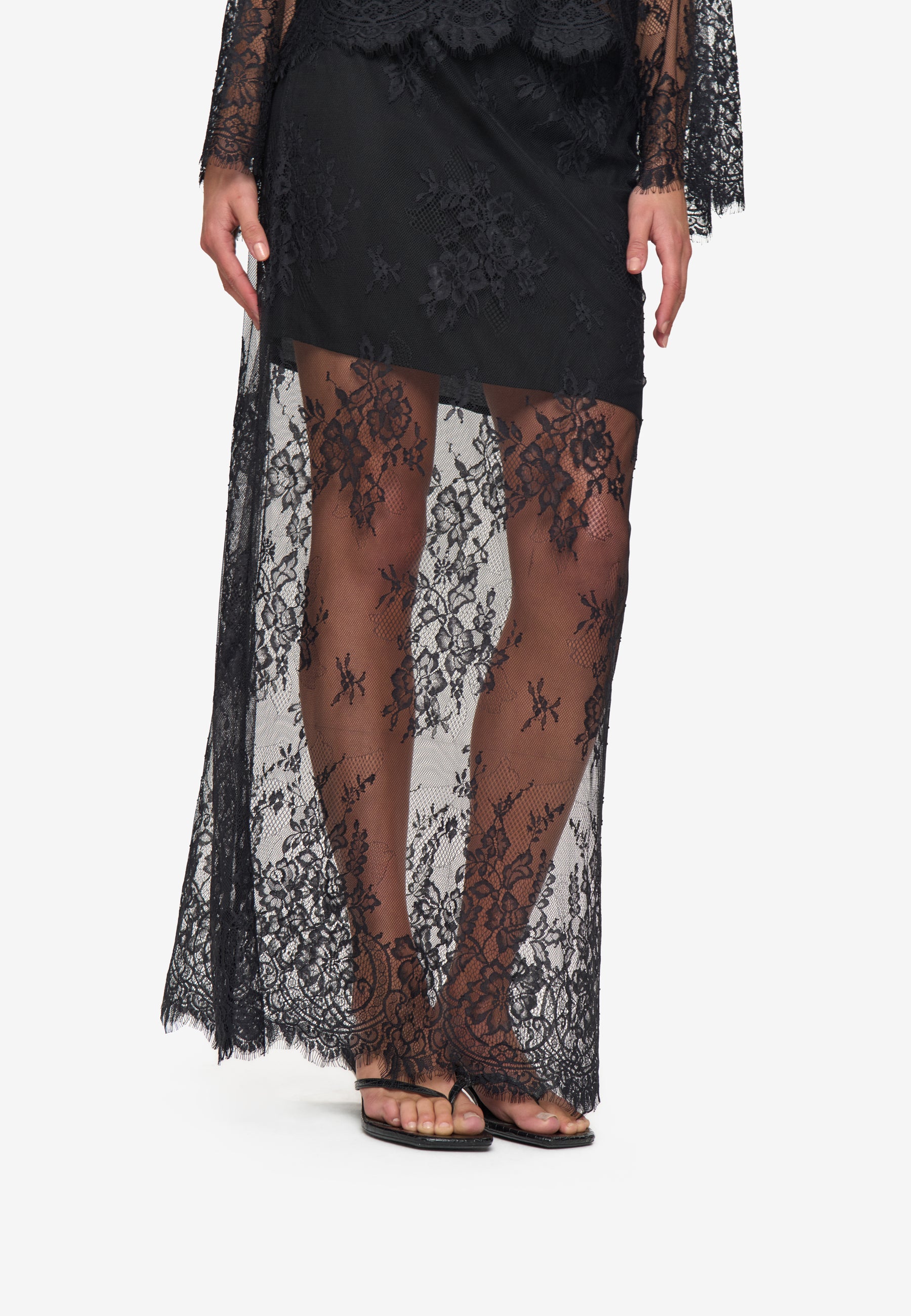 moves Anilaya Skirt 4523 Maxi Skirt 999 Black