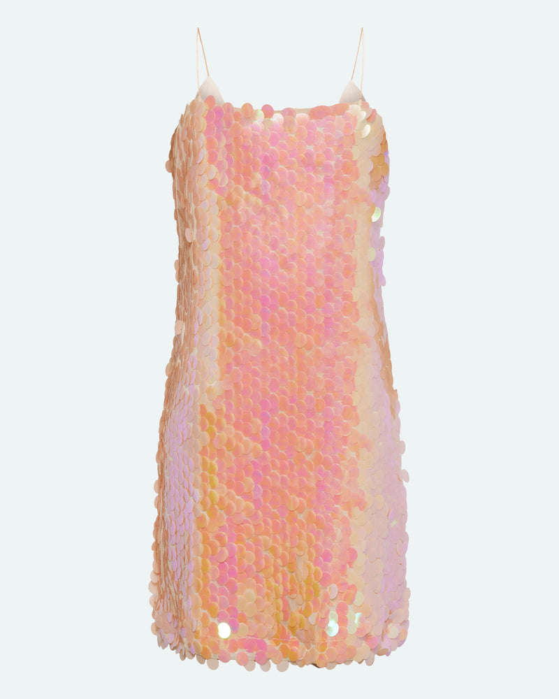 moves Balista pallietkjole 4347 Short Dress 1340 Cadmium Orange