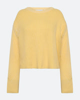 moves Colina striktrøje 1566 Jumper 0616 Pastel Yellow