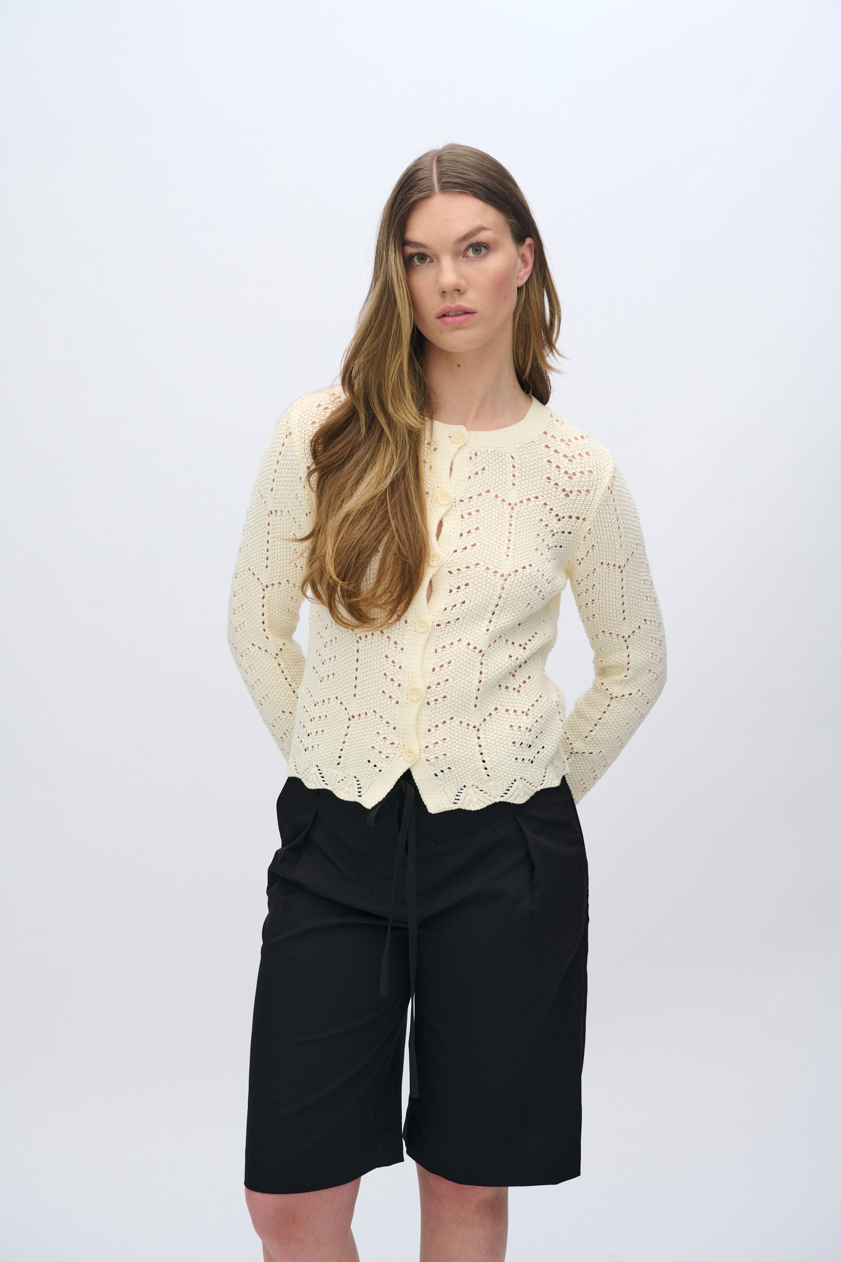 moves Cosima cardigan 4286 Cardigan 002 Ivory