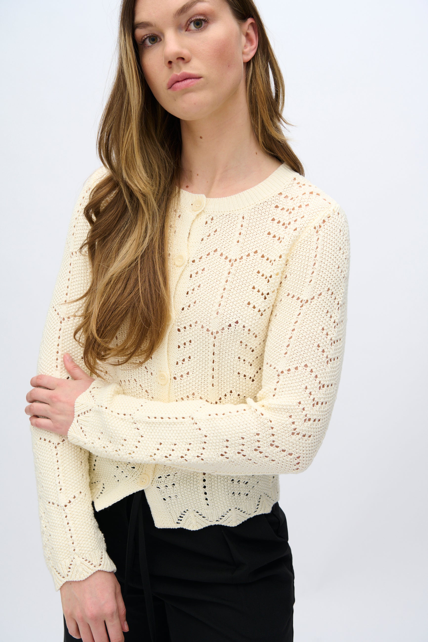 moves Cosima cardigan 4286 Cardigan 002 Ivory