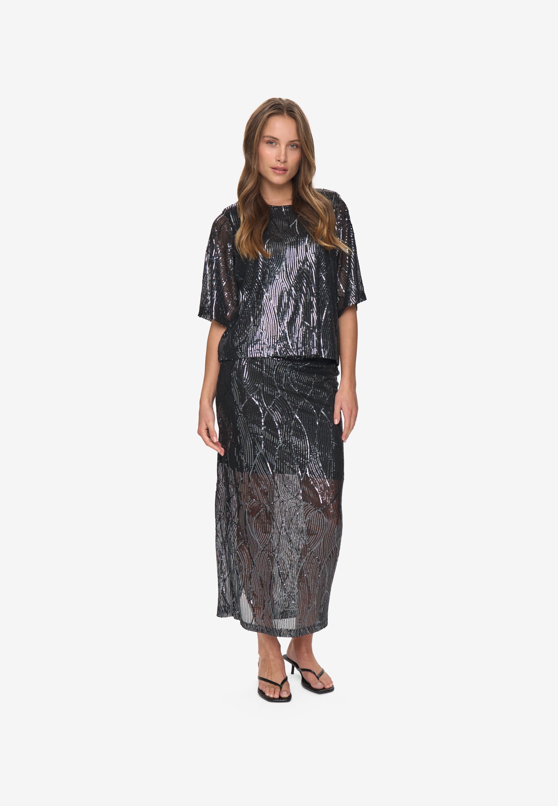 moves Emerald skirt 4522 Maxi Skirt 999 Black