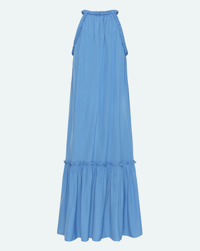 moves Esmarelda maxi kjole 4369 Maxi Dress 1730 Silver Lake Blue
