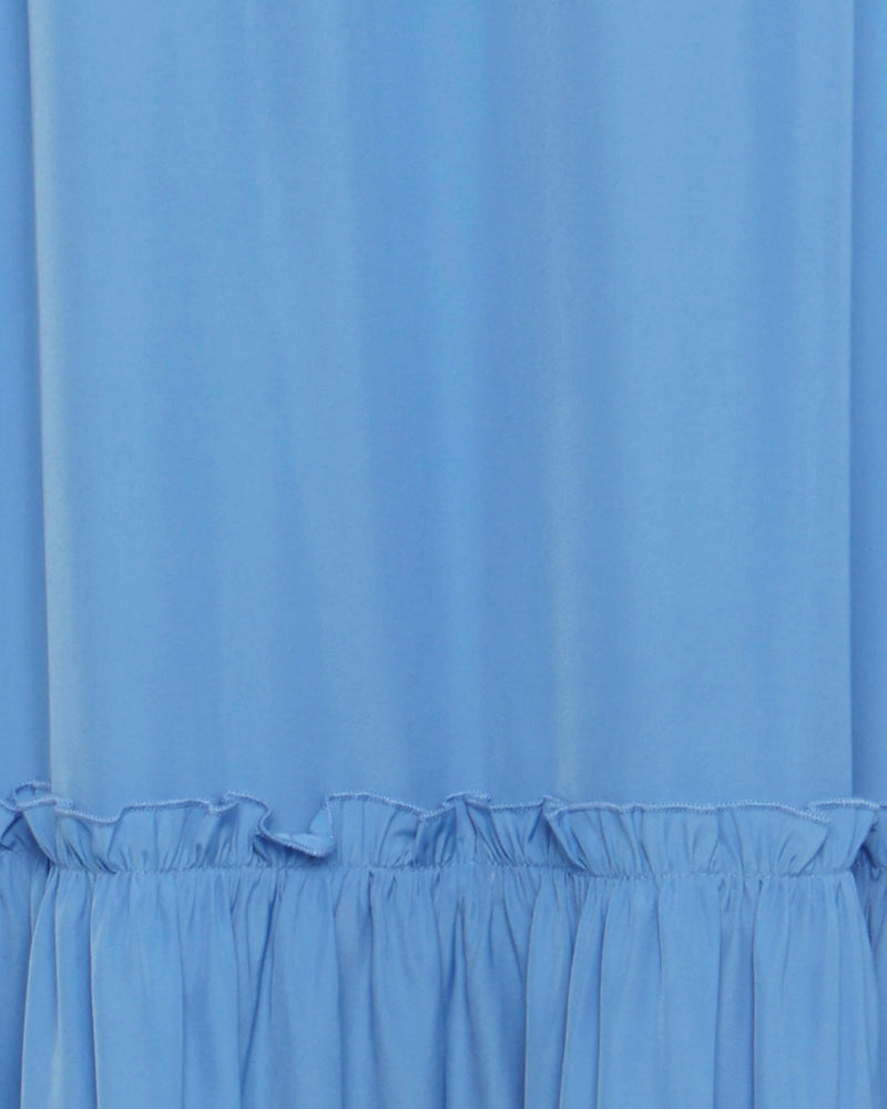 moves Esmarelda maxi kjole 4369 Maxi Dress 1730 Silver Lake Blue