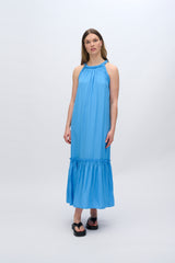 moves Esmarelda maxi kjole 4369 Maxi Dress 1730 Silver Lake Blue