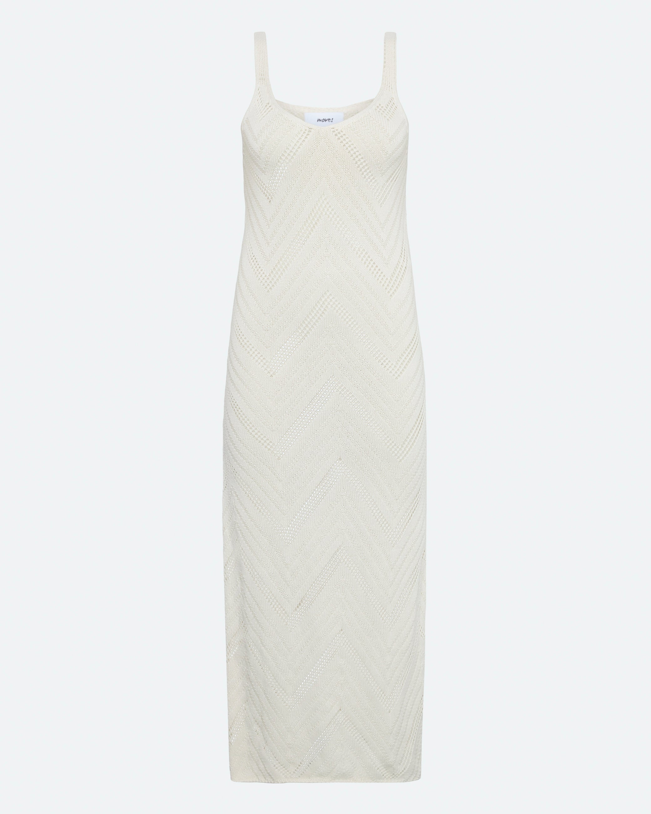 moves Ferida midi strikkjole 3575 Midi Dress 0905 Birch