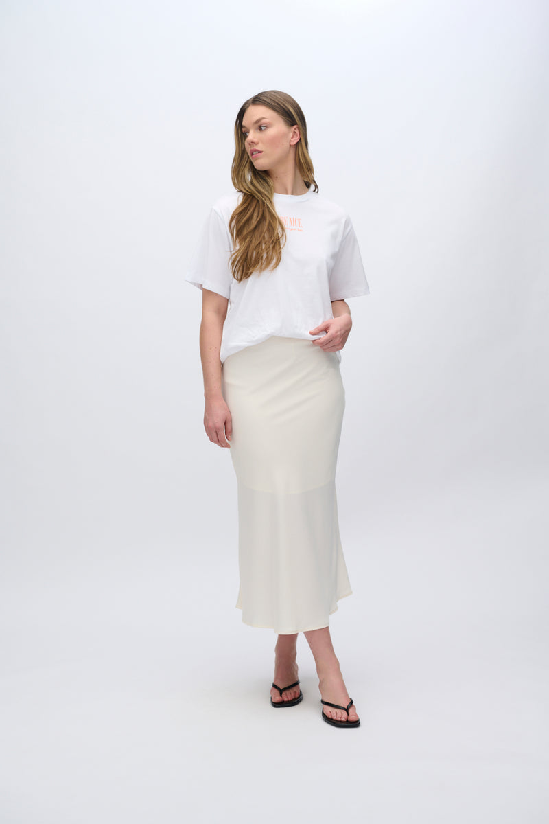 moves Gebry maxi nederdel 3570 Maxi Skirt 002 Ivory