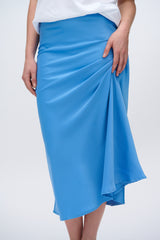 moves Gebry maxi nederdel 3570 Maxi Skirt 4247 Diva Blue
