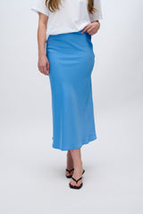 moves Gebry maxi nederdel 3570 Maxi Skirt 4247 Diva Blue