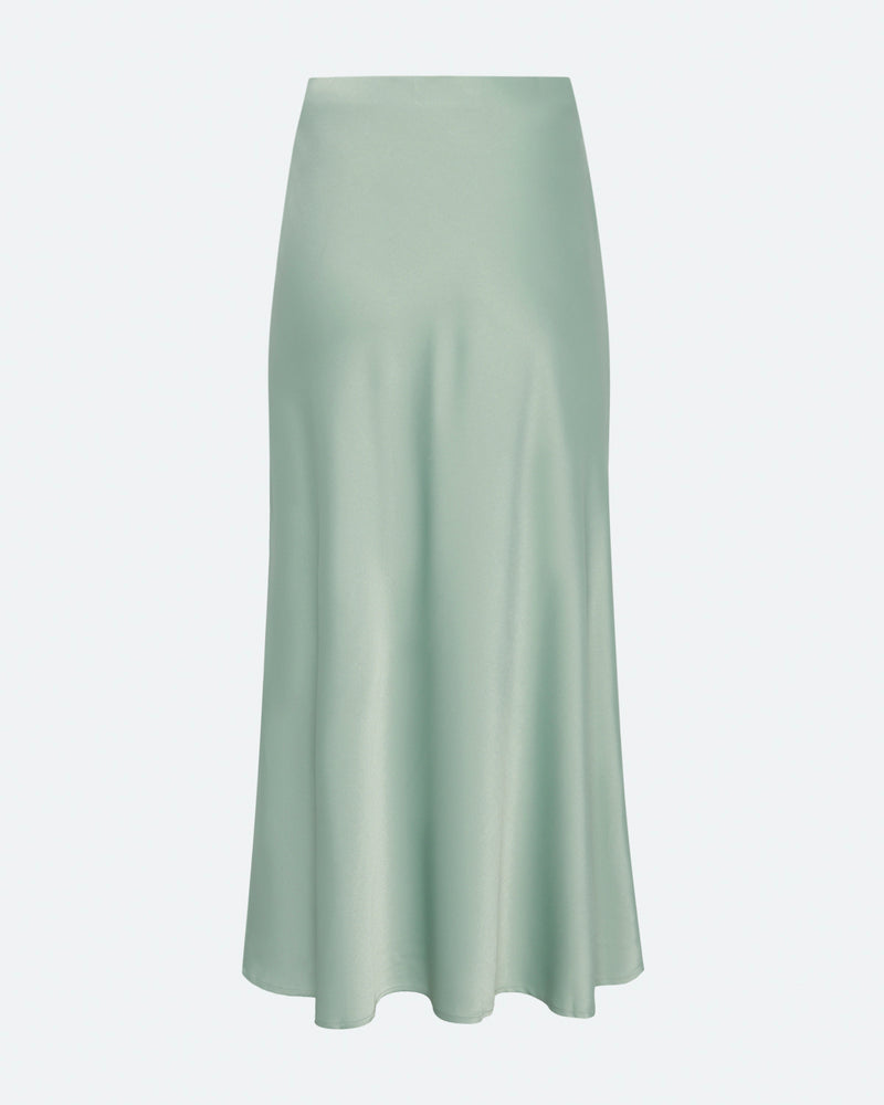 moves Gebry maxi nederdel 3570 Maxi Skirt 6312 Cameo Green