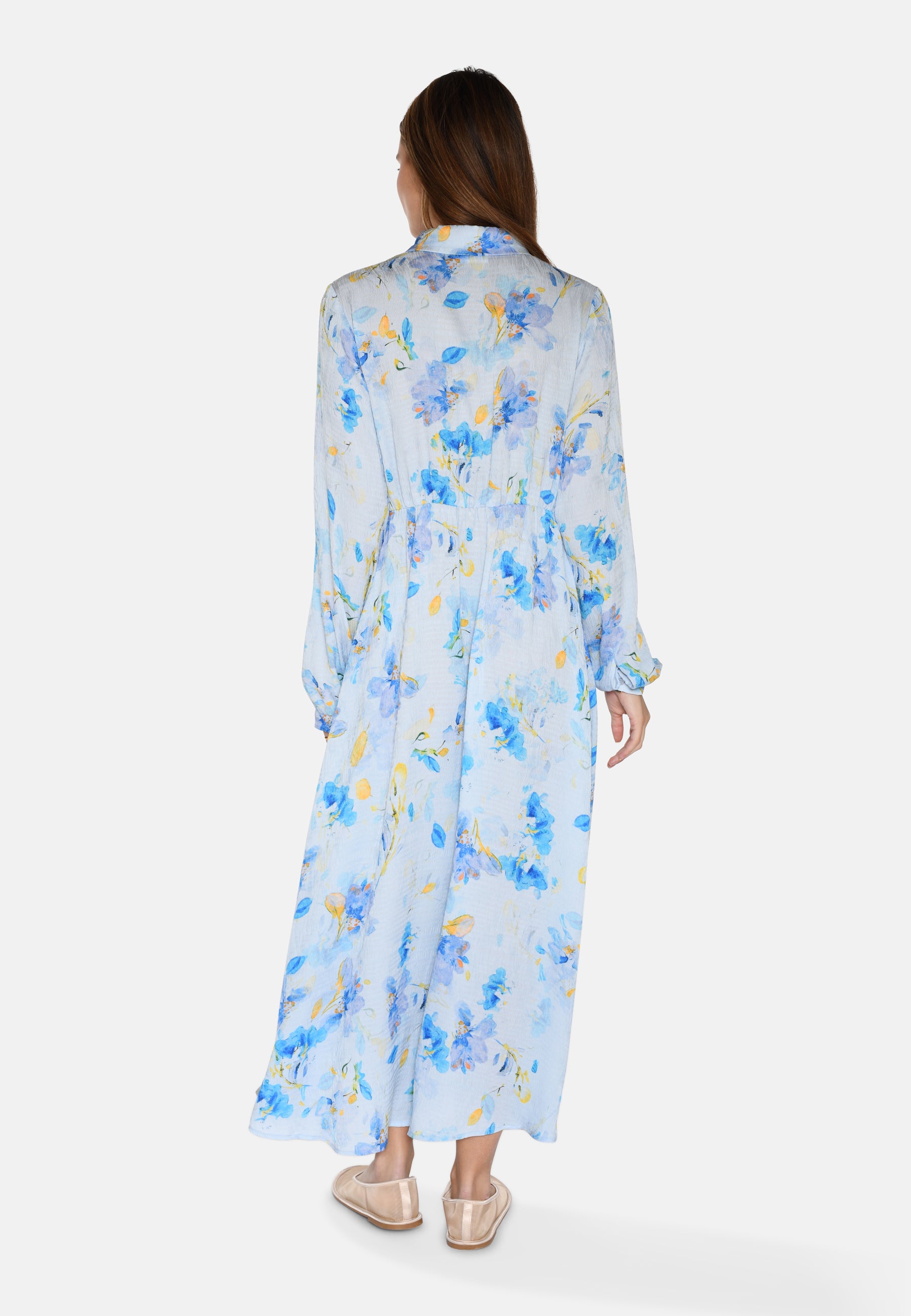 moves Inula maxi-kjole 4255 Maxi Dress 4121 Blue Bell