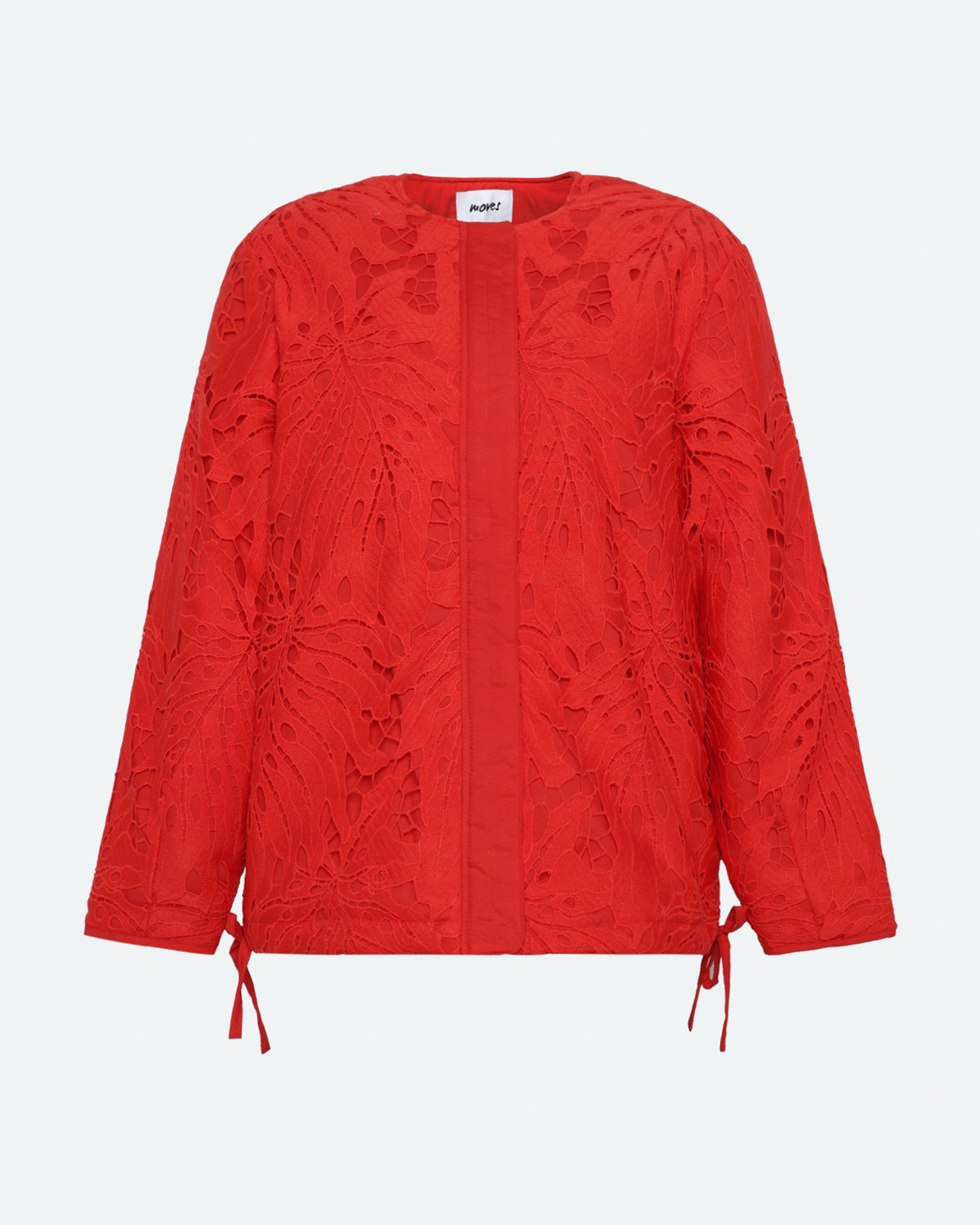 moves Kaylie broderie jakke 4208 Jacket 1664 Fiery Red