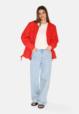 moves Kaylie broderie jakke 4208 Jacket 1664 Fiery Red