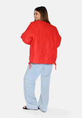 moves Kaylie broderie jakke 4208 Jacket 1664 Fiery Red