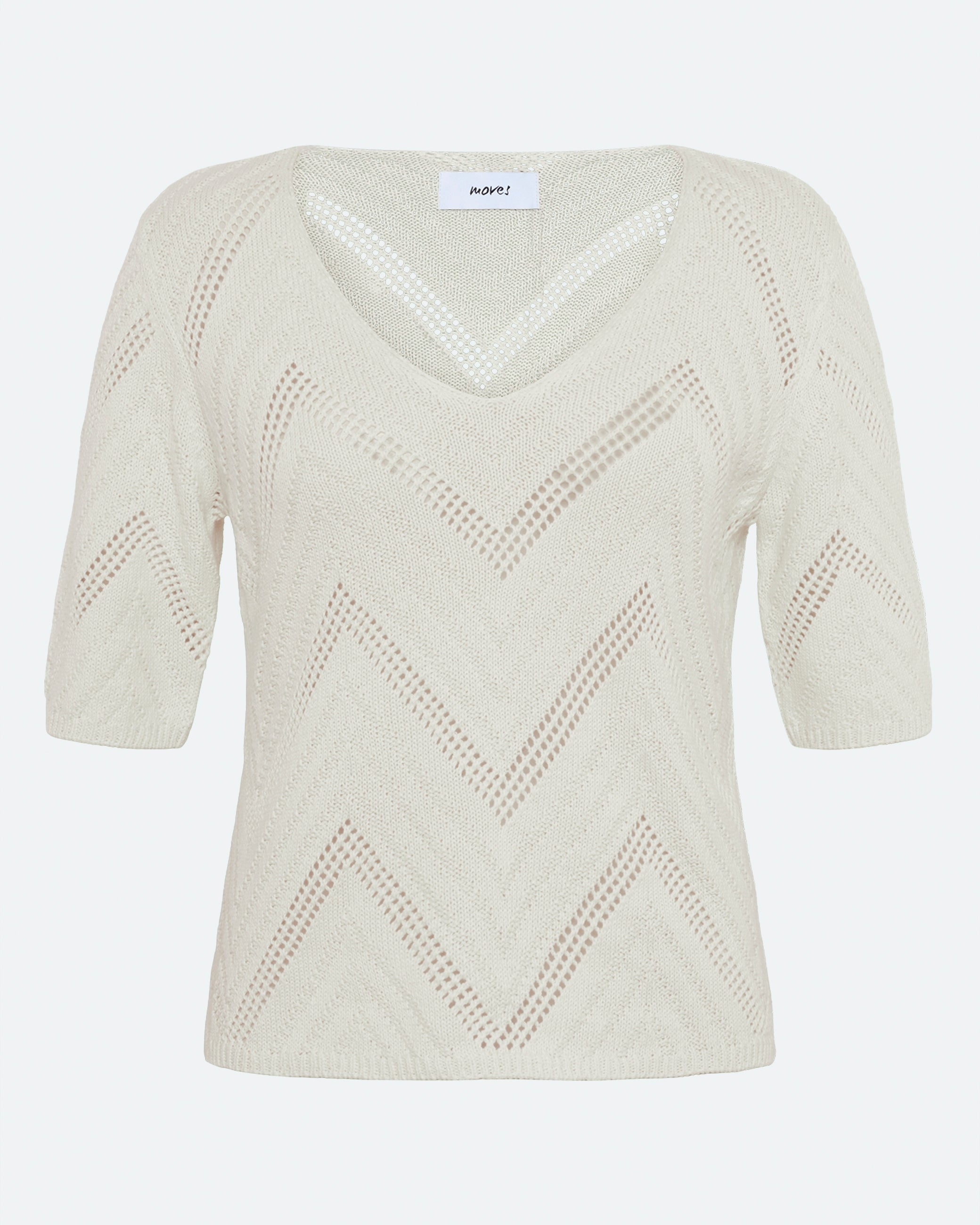 moves Kehlani kortærmet trøje 3575 Jumper 0905 Birch