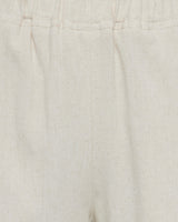 moves Kenio shorts i hørblanding 2744 Shorts 0108 Castle Wall