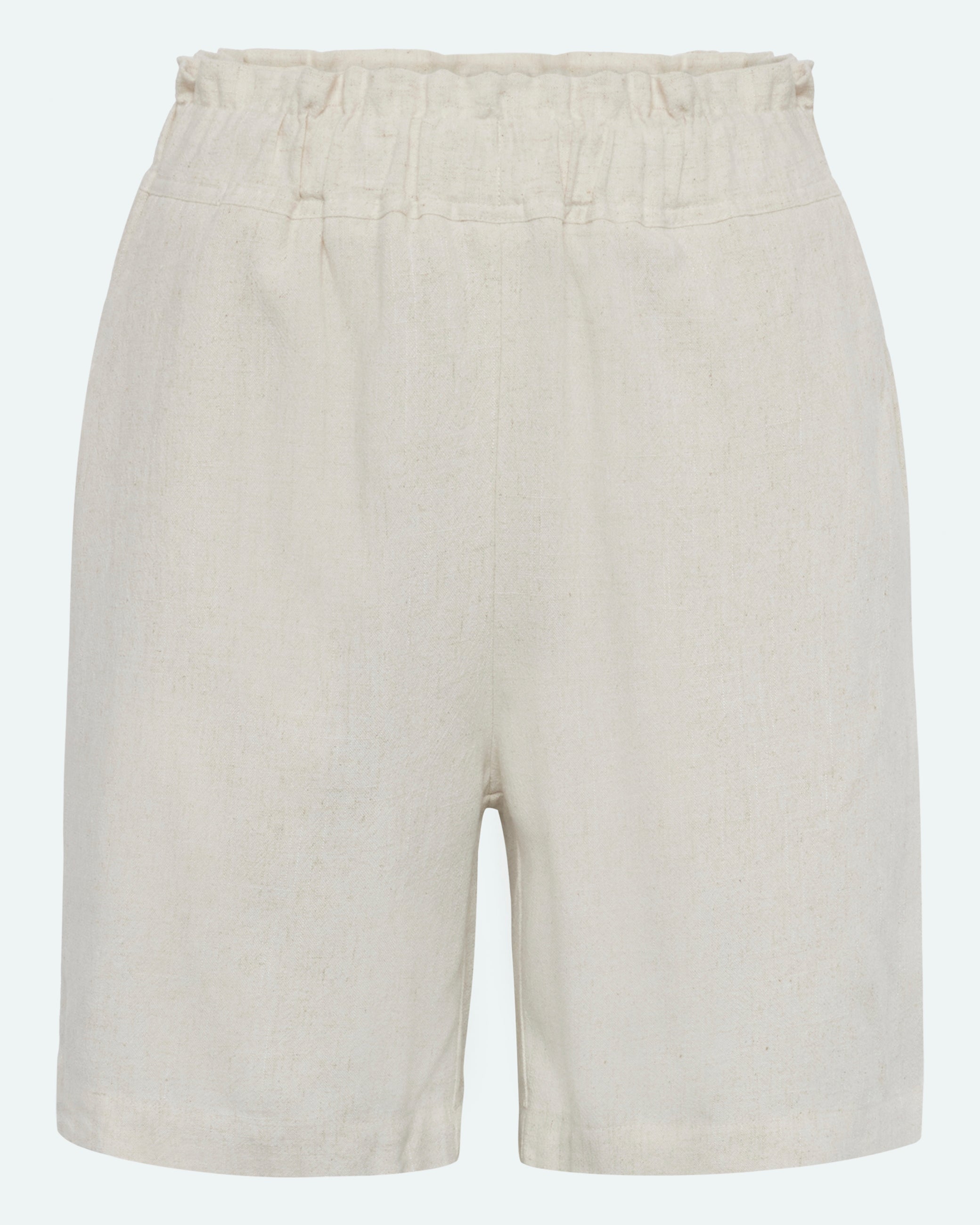 moves Kenio shorts i hørblanding 2744 Shorts 0108 Castle Wall
