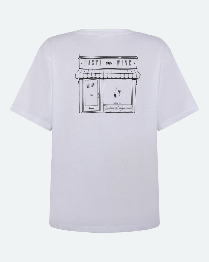 moves Kiana kortærmet t-shirt 4335 Short Sleeved T-shirt 000 White