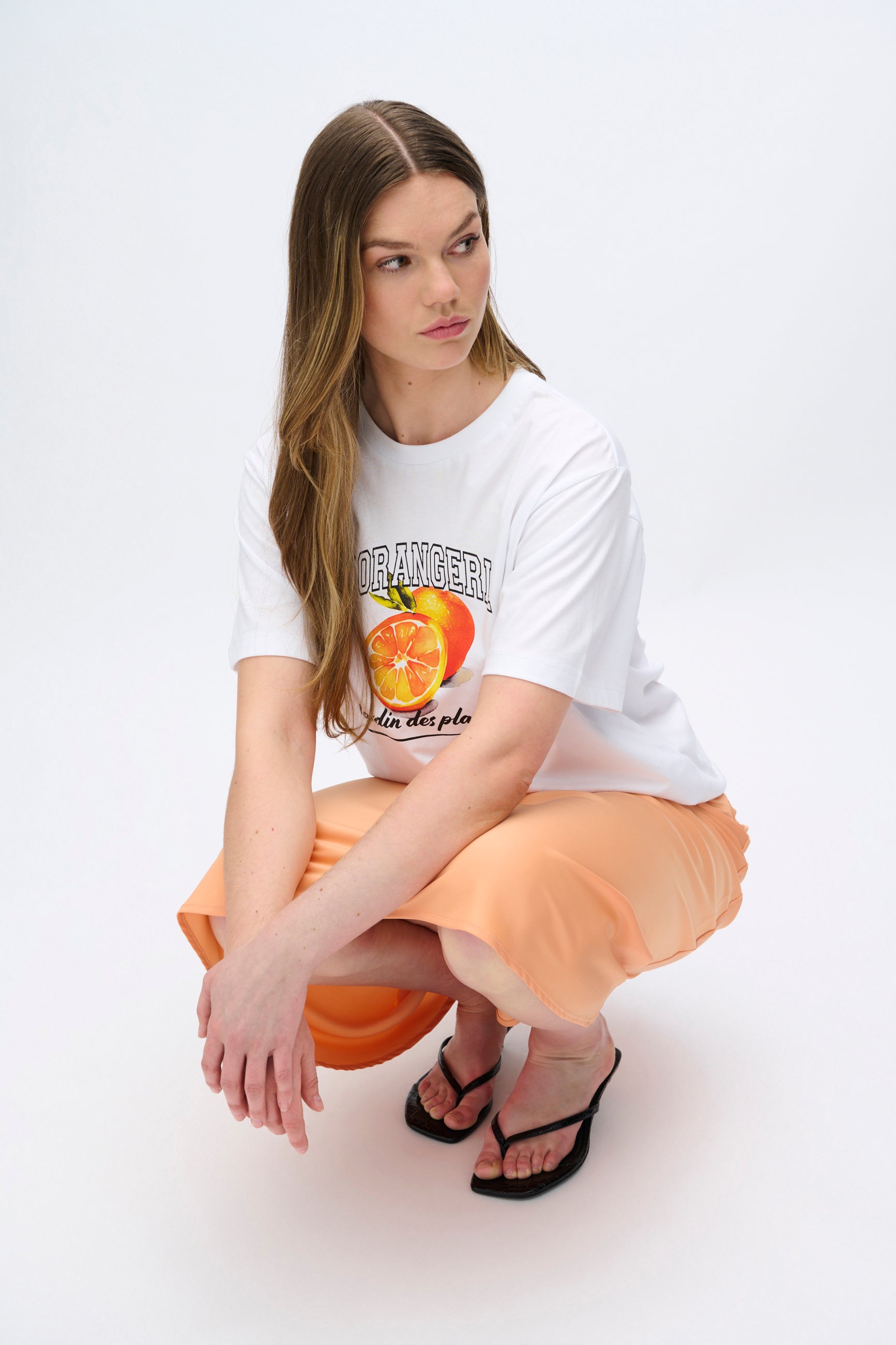 moves Kiana kortærmet t-shirt 4336 Short Sleeved T-shirt 000 White