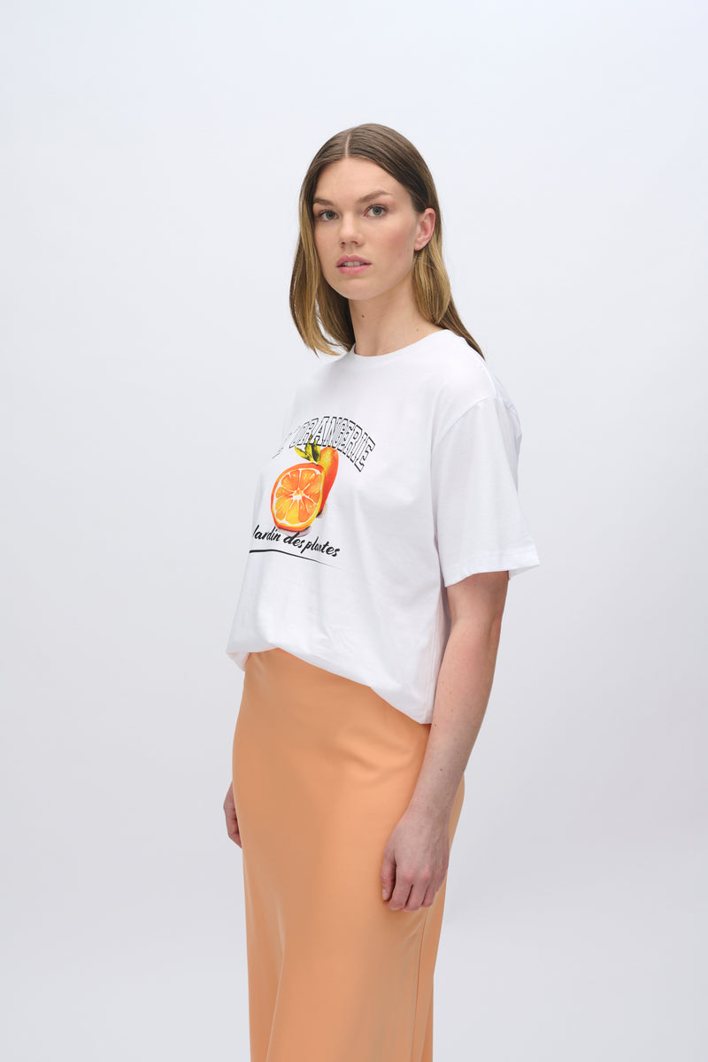 moves Kiana kortærmet t-shirt 4336 Short Sleeved T-shirt 000 White