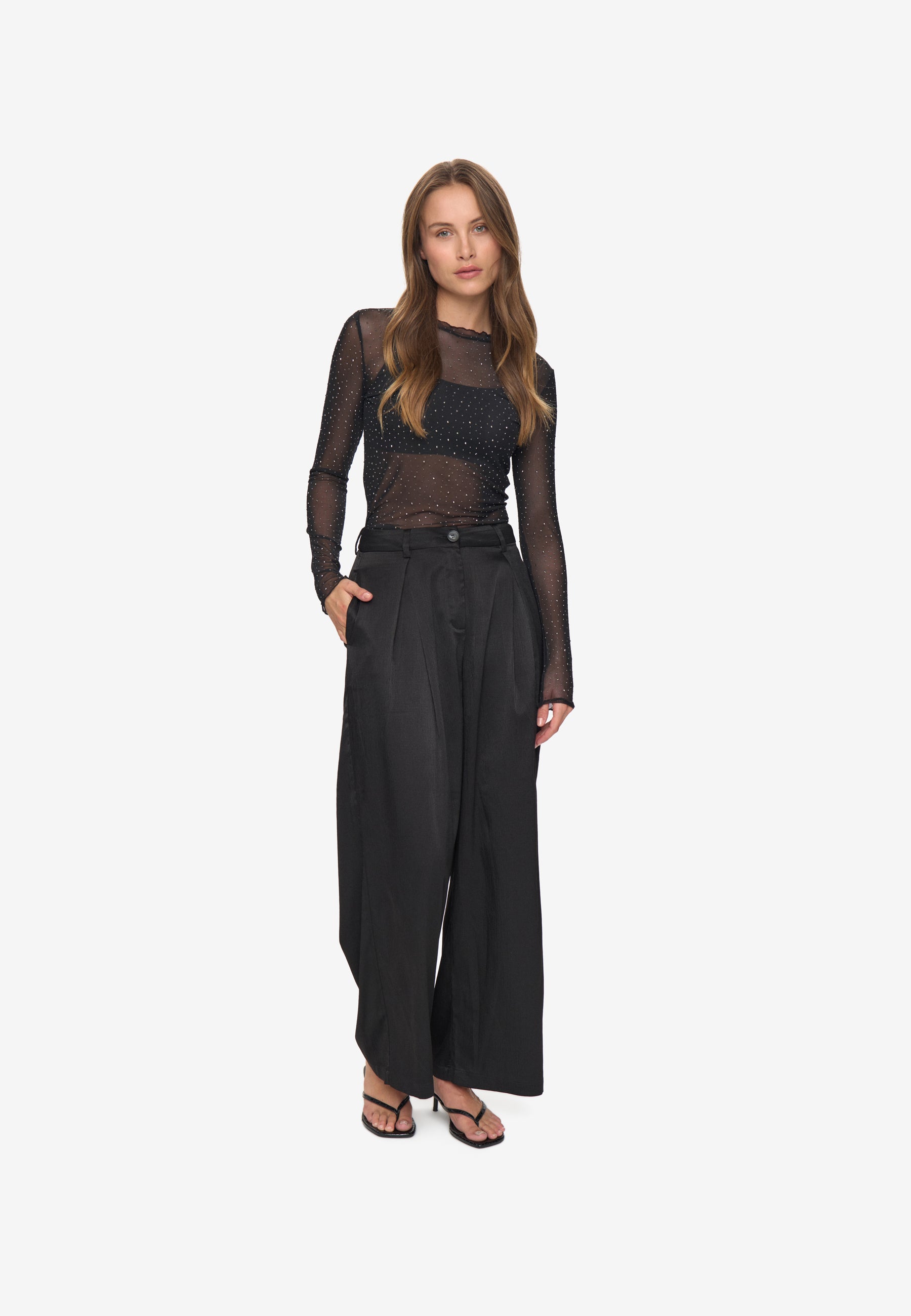 moves Lauro pant 4519 Dressed Pants 999 Black