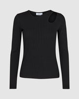 moves Luvie-ls 2748 Long Sleeved T-shirt 999 Black