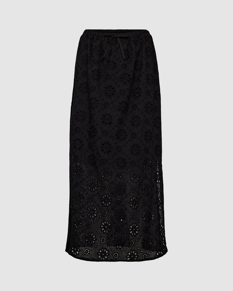 moves Maena 2962 Maxi Skirt 999 Black