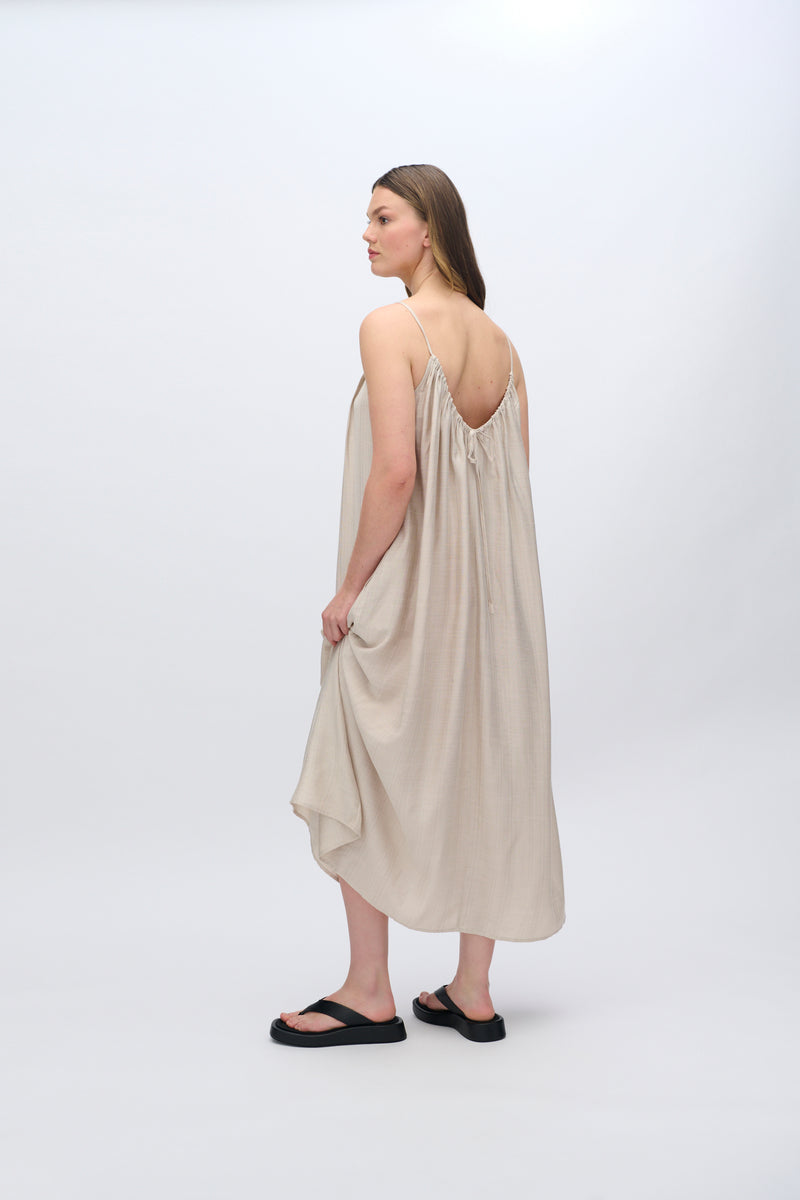 moves Malia kjole 4237 Midi Dress 0108 Castle Wall