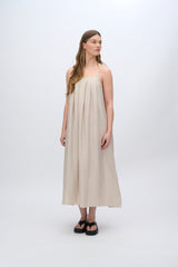 moves Malia kjole 4237 Midi Dress 0108 Castle Wall