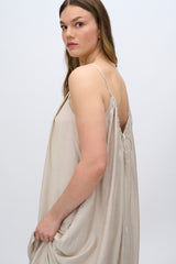 moves Malia kjole 4237 Midi Dress 0108 Castle Wall